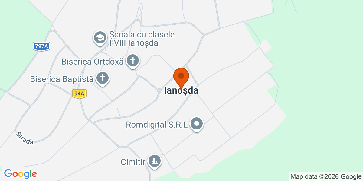 Hartă - Ianoșda