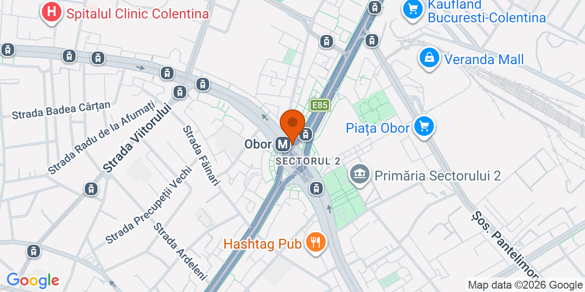 Hartă - Sector 2, București