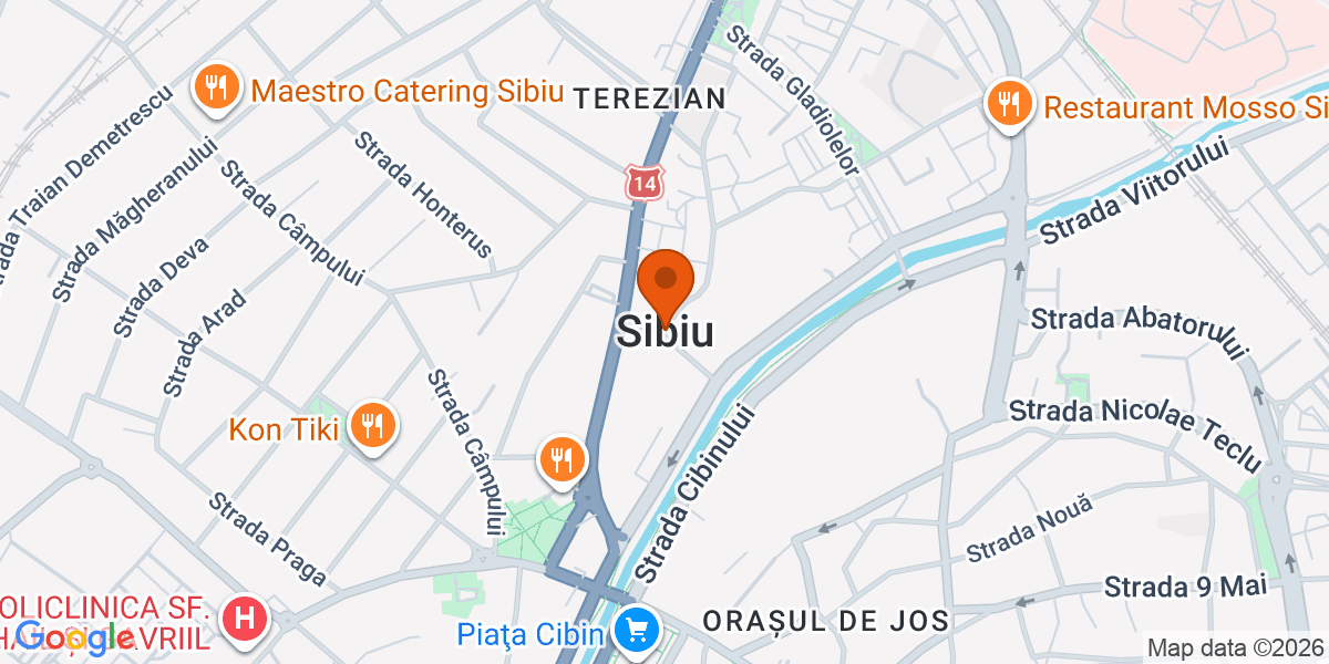 Hartă - Sibiu