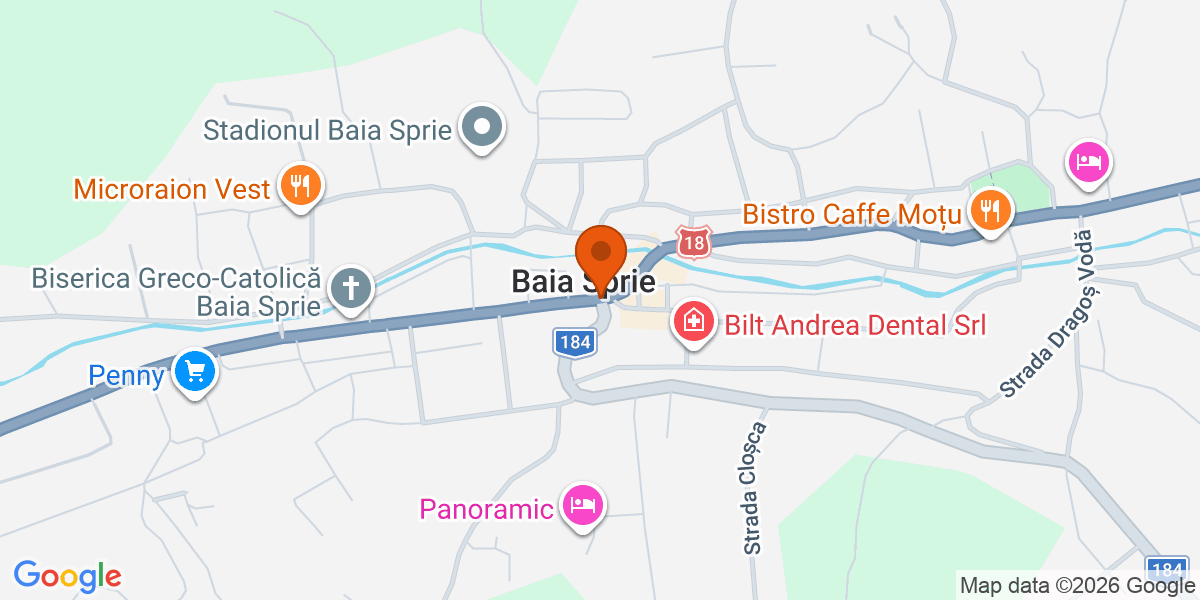 Hartă - Baia Sprie