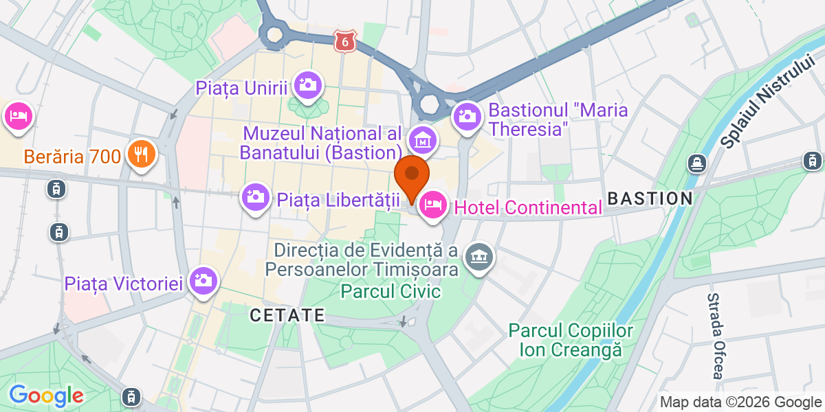 Hartă - Timișoara