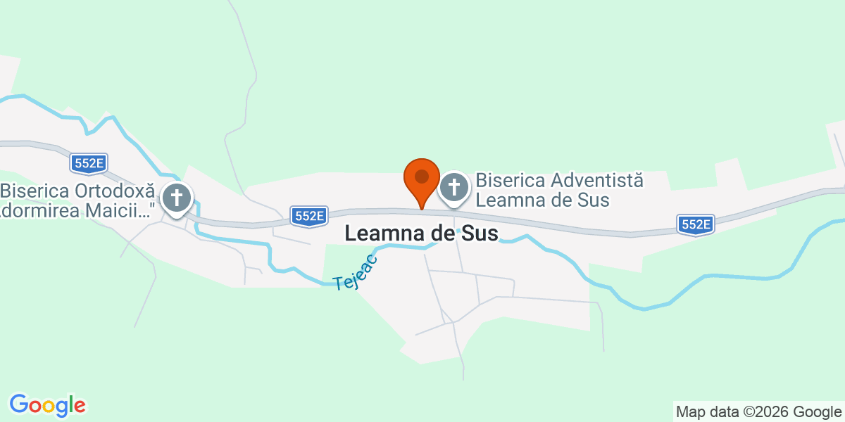 Hartă - Leamna de Sus