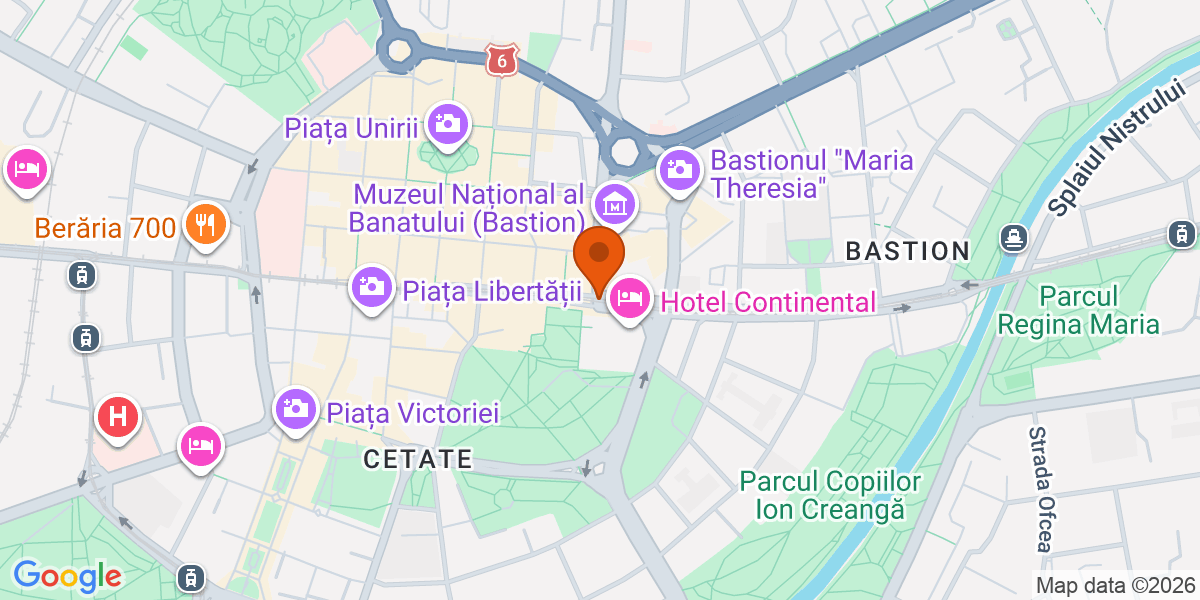 Hartă - Timișoara